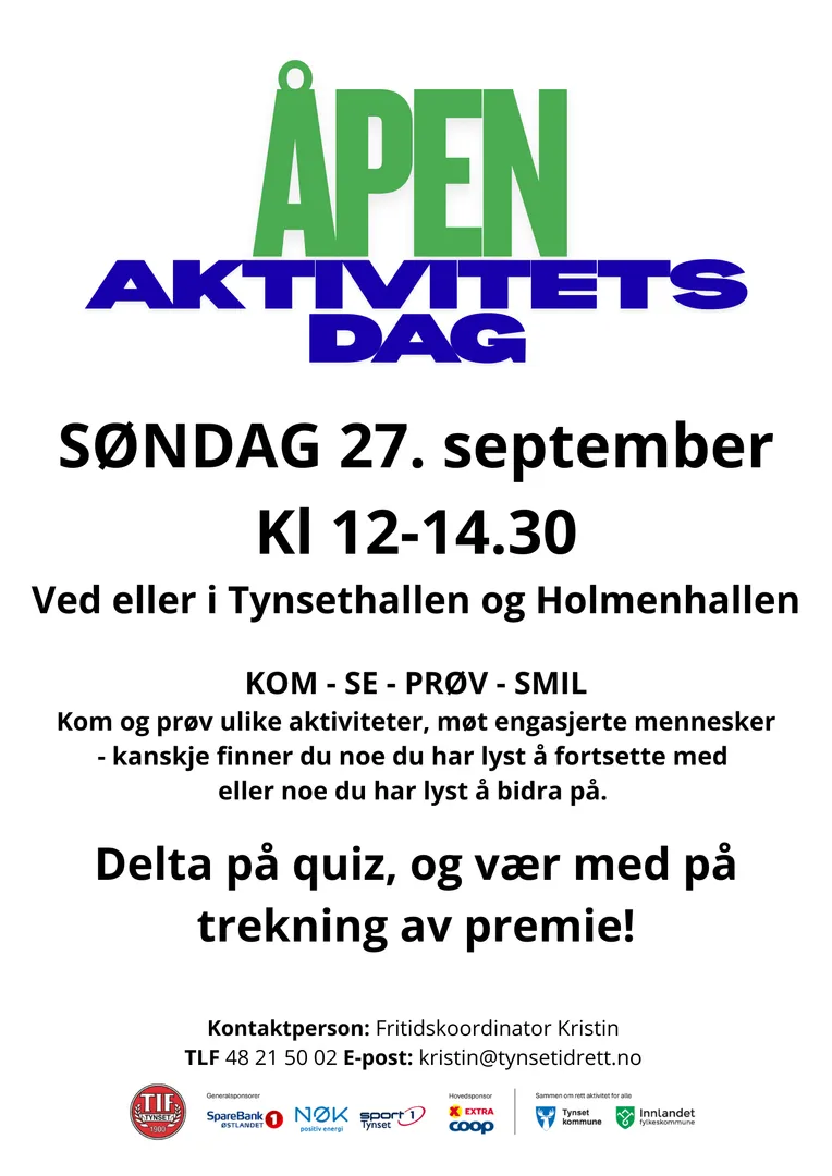 Åpen aktivitetsdag